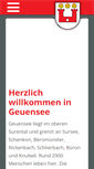 Mobile Screenshot of geuensee.ch